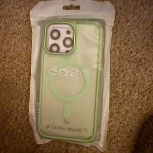 Green Case for iPhone 14 Pro Max